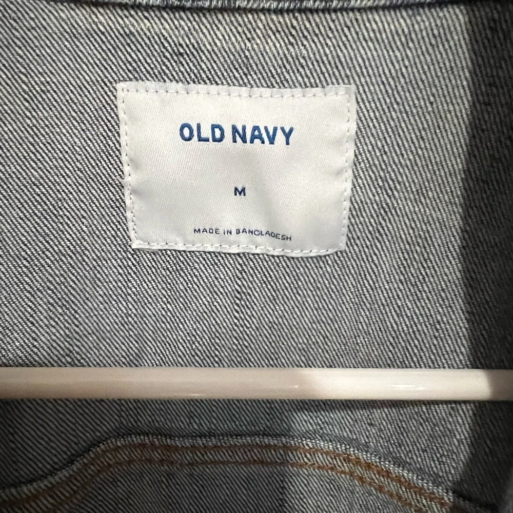 Old Navy Medium Wash Denim Jacket- Size Medium - Picture 5 of 6